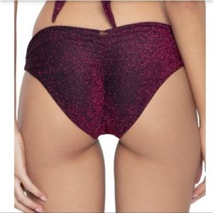 PQ Evie Cheekini Rushed Bikini Bottom